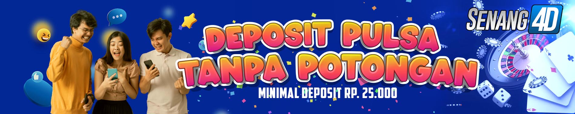 depo pulsa tanpa potongan